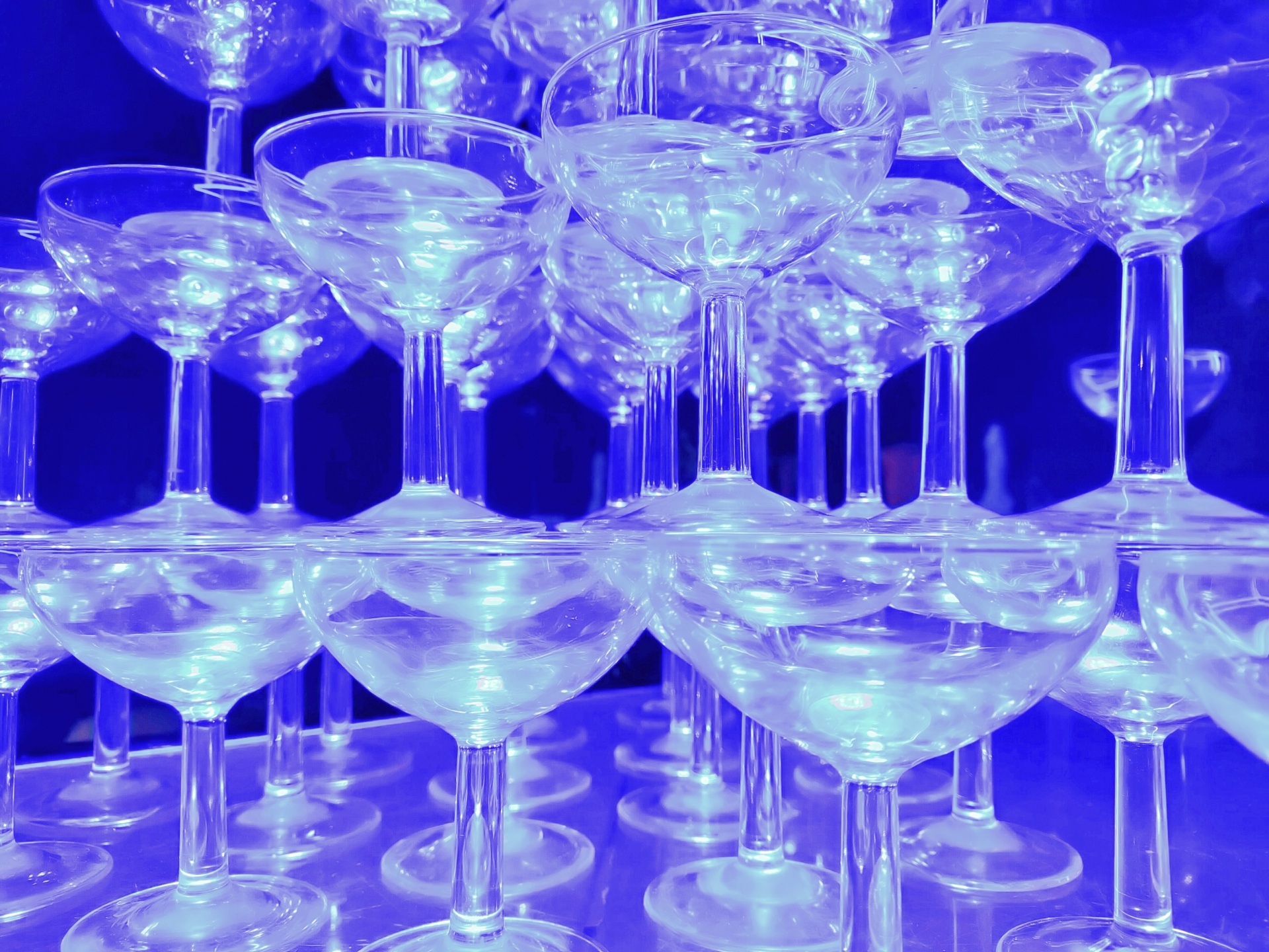 シャンパンタワー