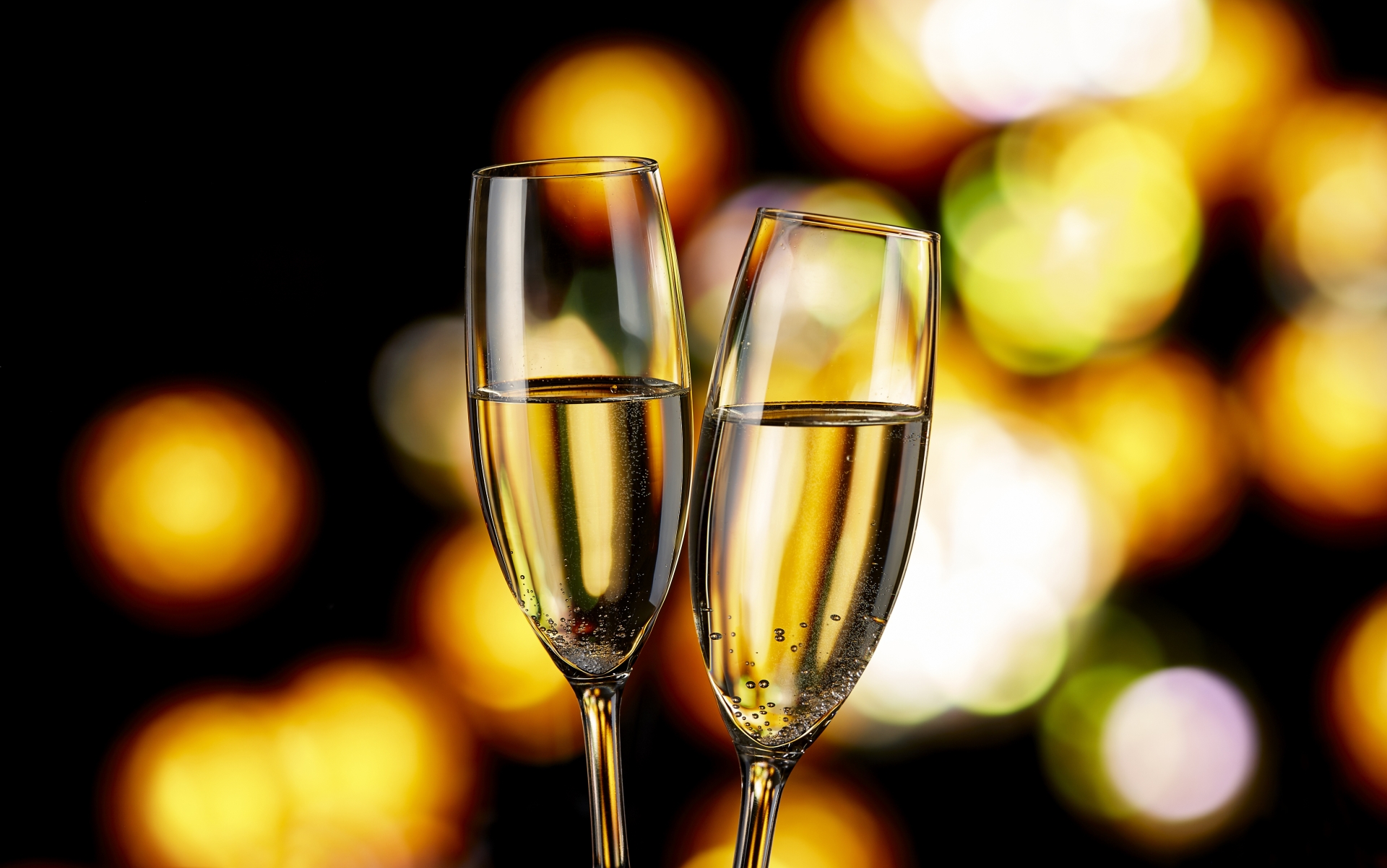 シャンパンで乾杯