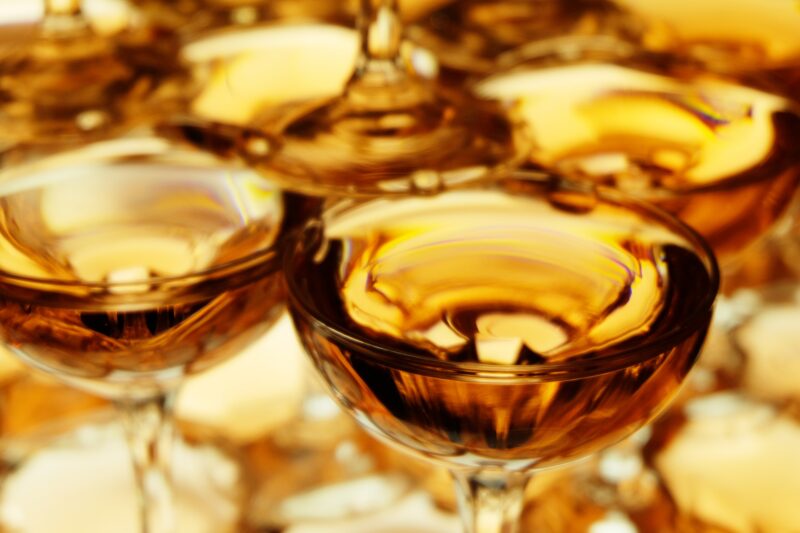 シャンパンタワー