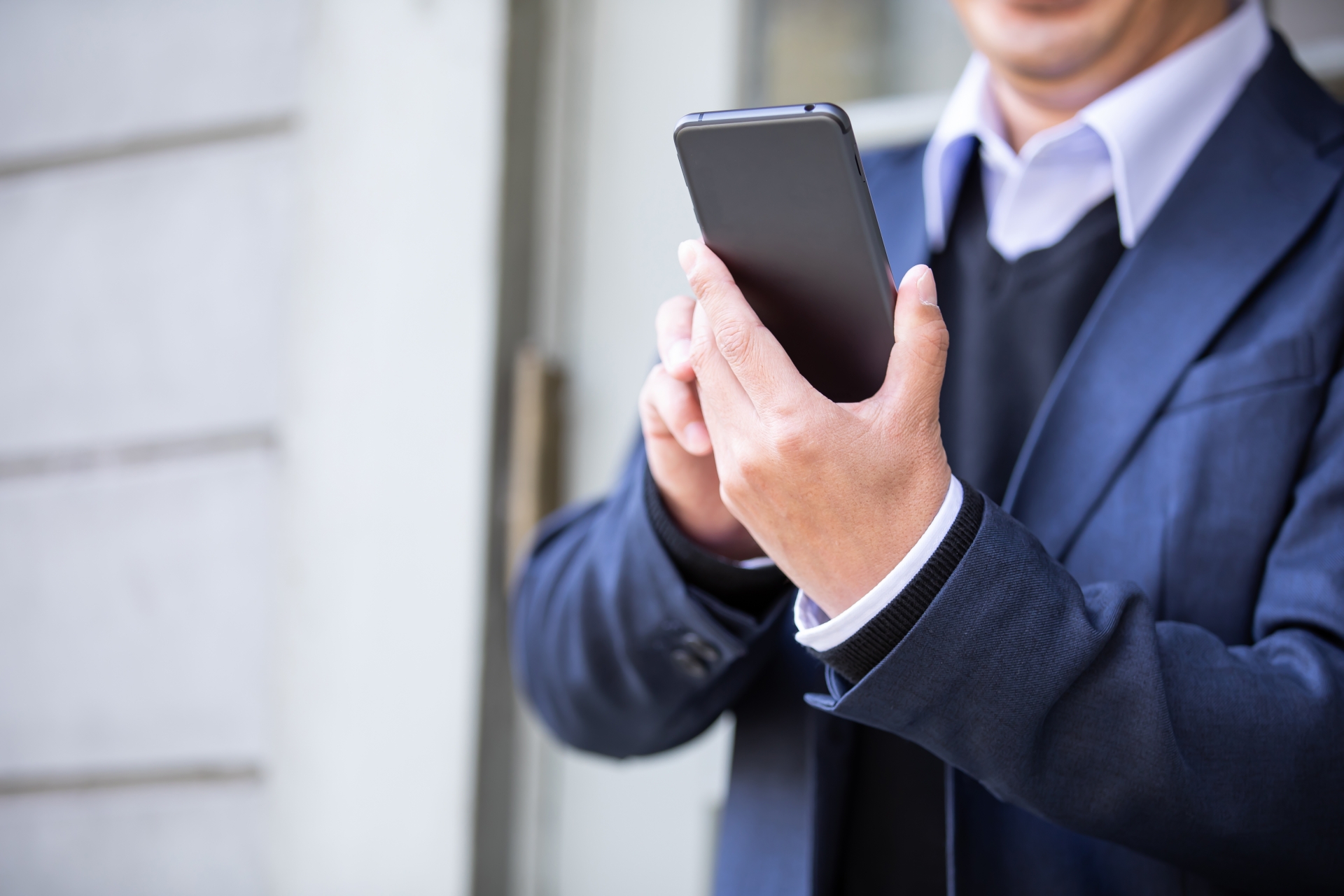 カジュアルビジネスの会社員