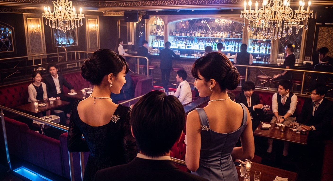 話し合うキャスト