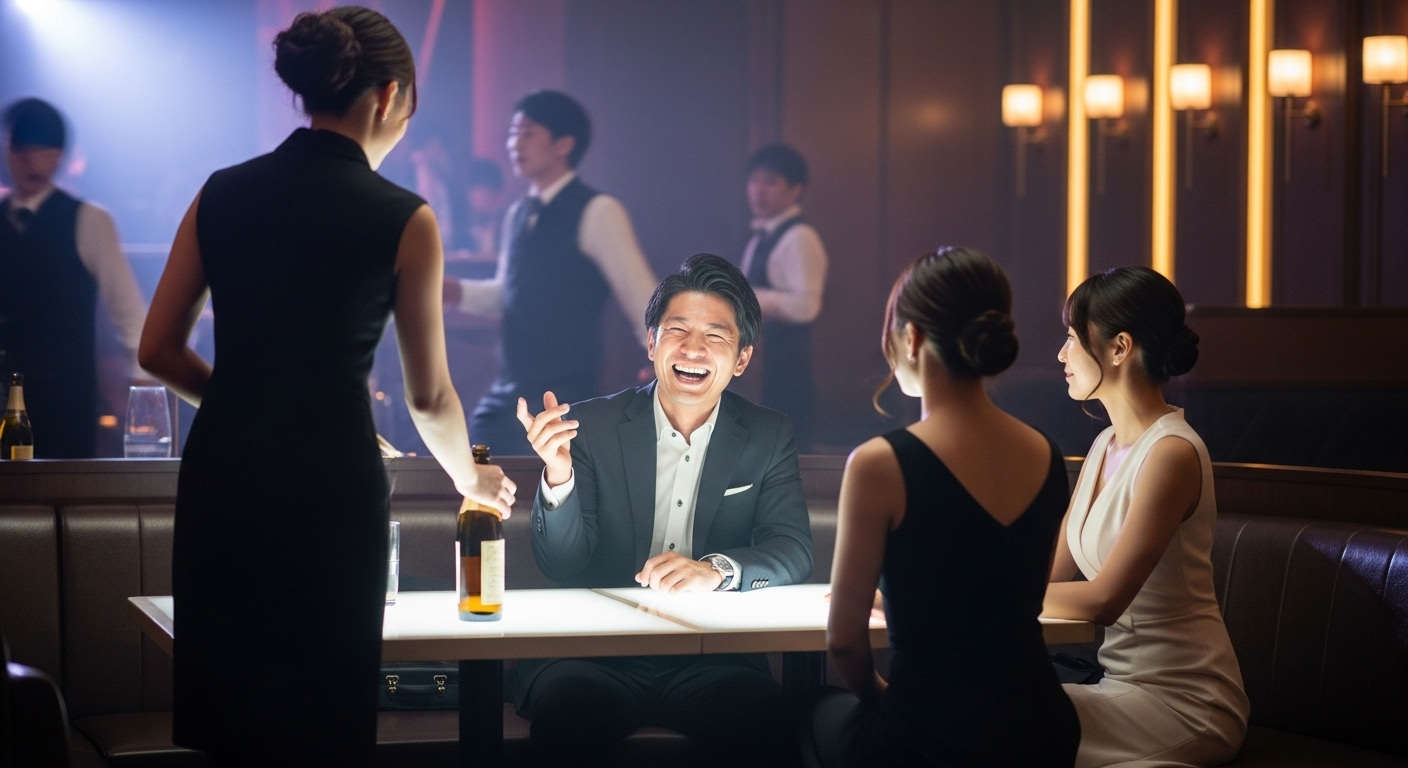 楽しそうな男性