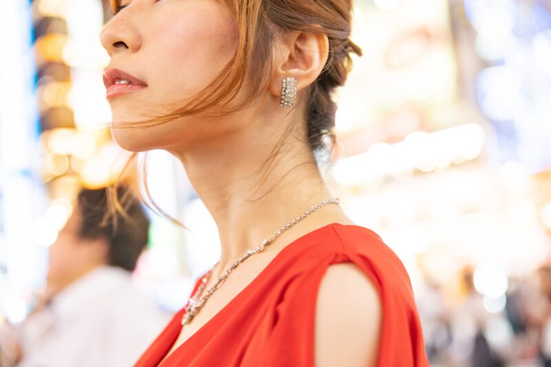 ナイトワークの女性（匿名）イメージ