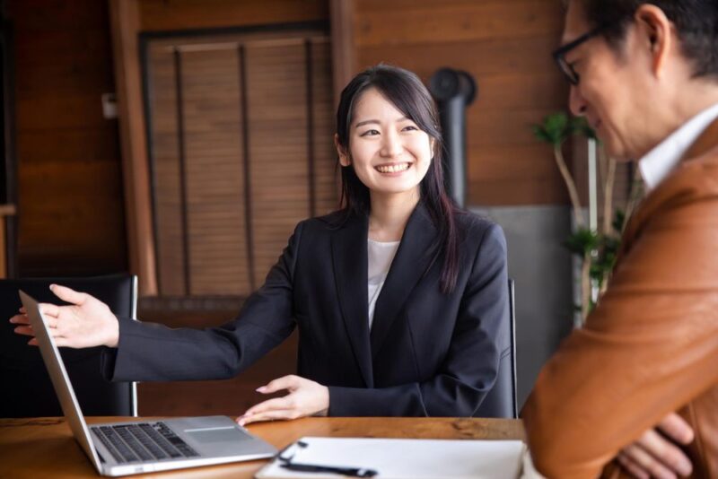 グラスや段数を相談するときのポイントのイメージ