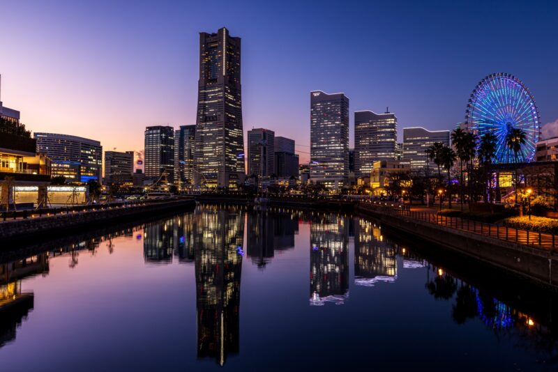 夜景を楽しめるスポットのイメージ
